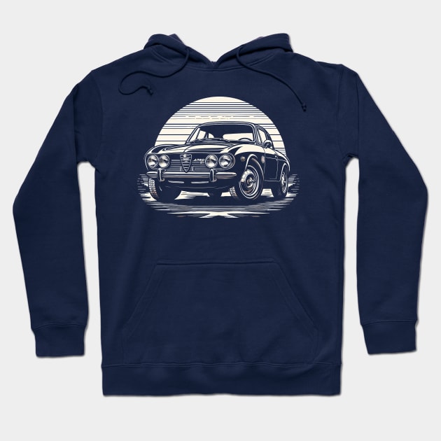 Alfa Romeo 2000 GTV Hoodie by TaevasDesign